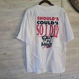 Vintage Out Of My Mind OM2 Skate TShirt Mens SZ XXL Best Tees Cotton
